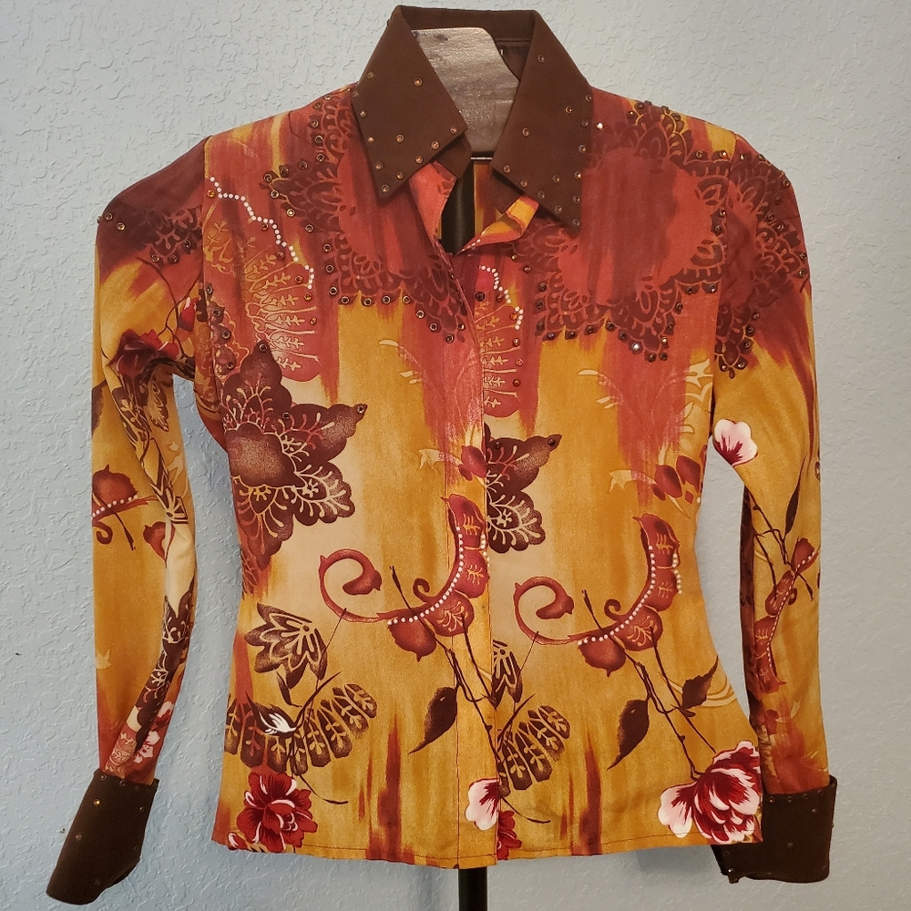 Western custom show shirt